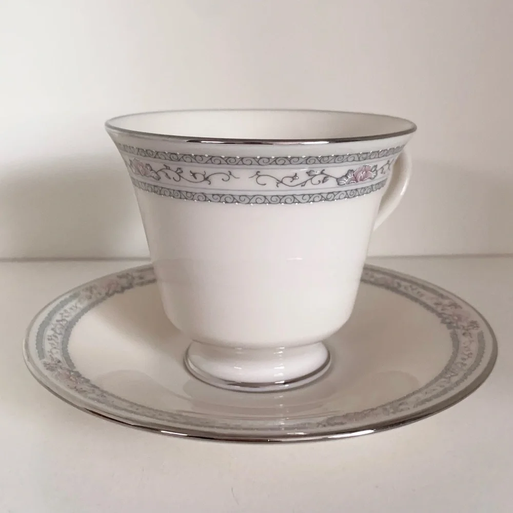 NWOT Lennox Charleston teacup and saucer